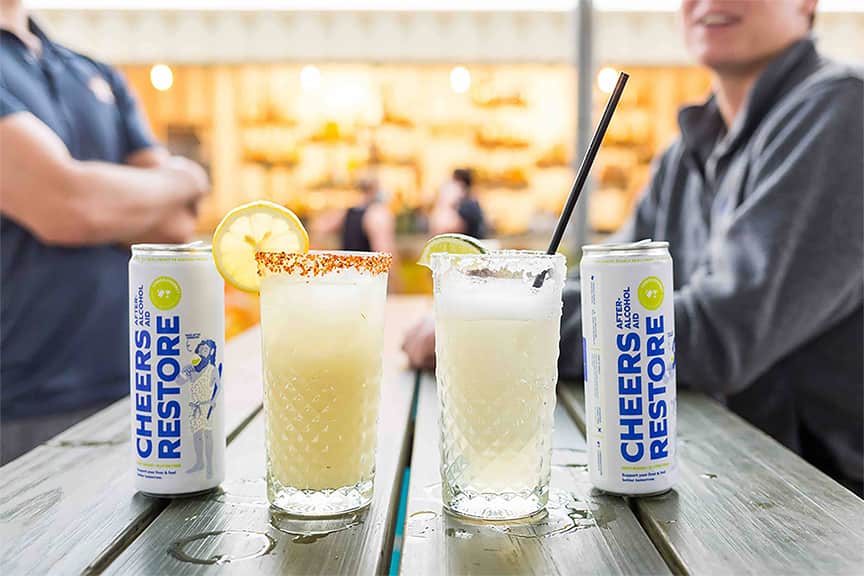 New Product Introducing a beverage form of Cheers Restore!